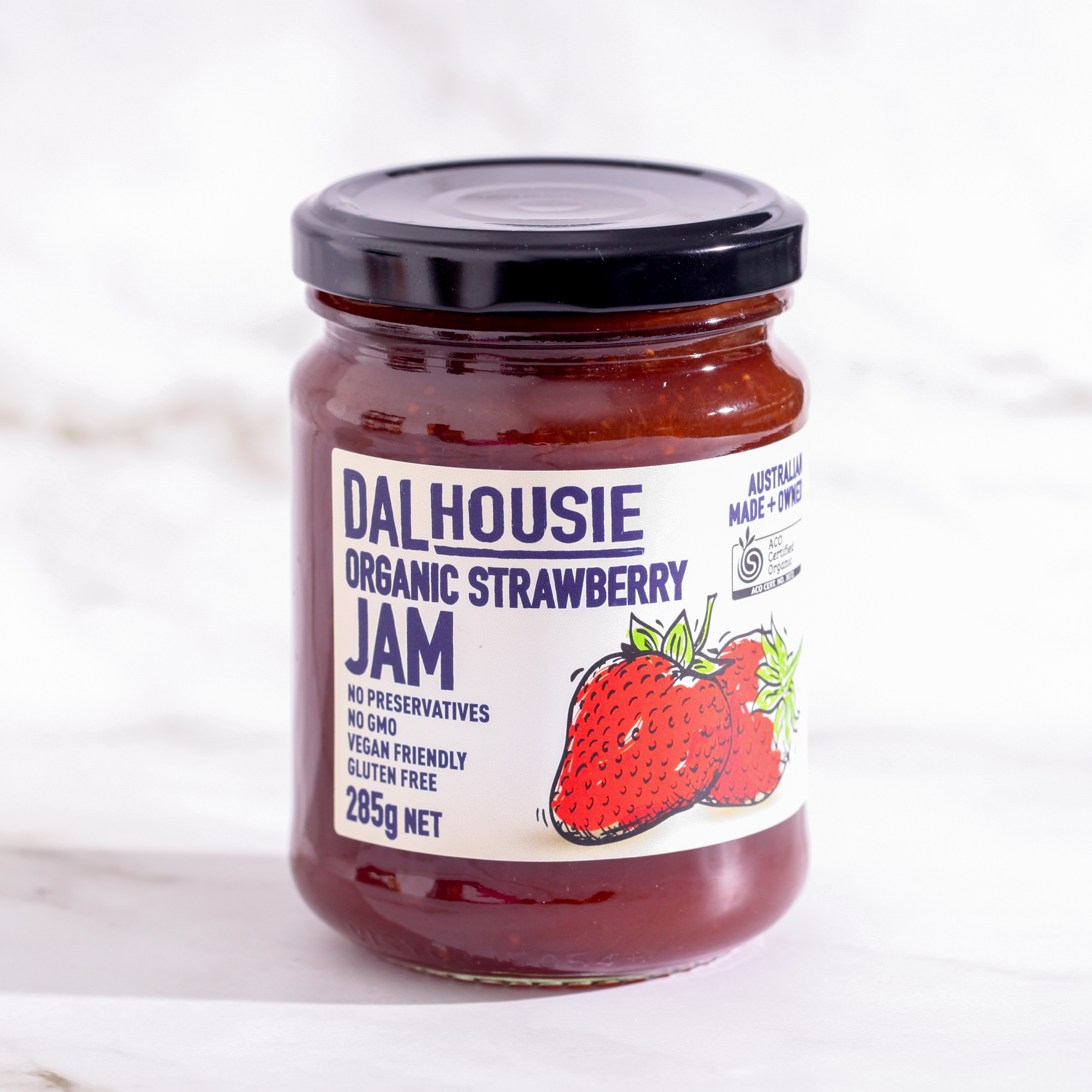 Organic Strawberry Jam - Dalhousie